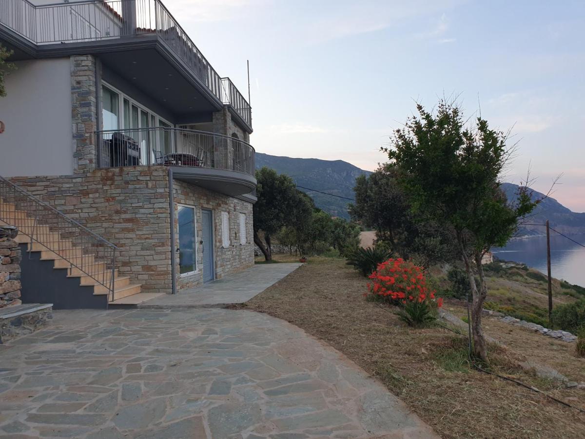 Villa Aegean Balcony Akhladherí Eksteriør billede