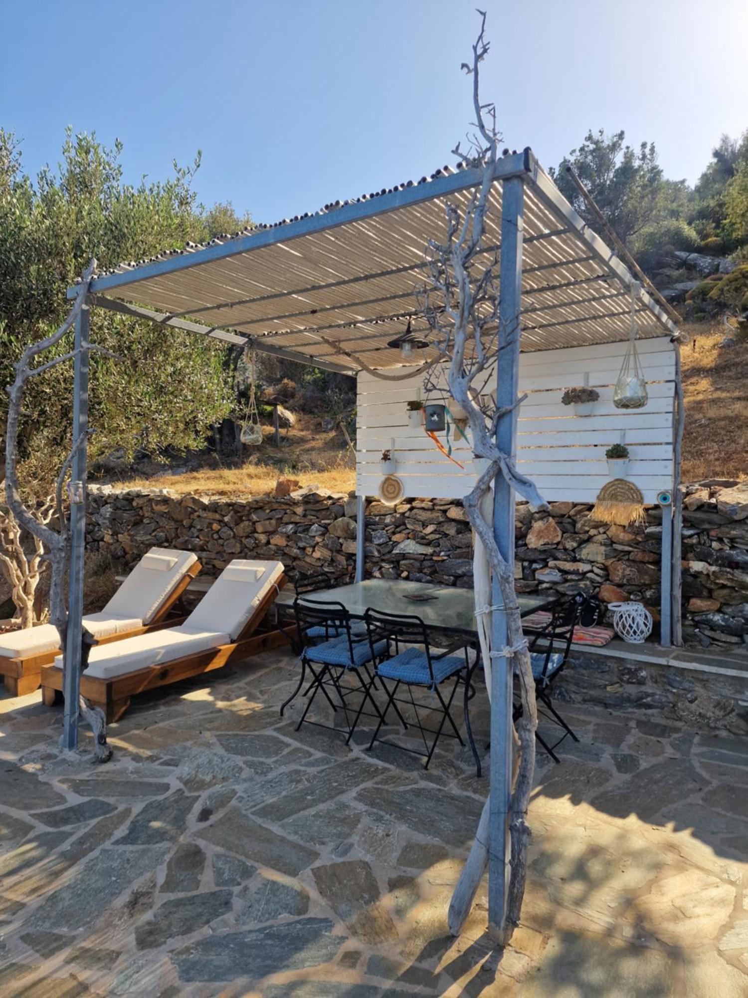 Villa Aegean Balcony Akhladherí Eksteriør billede