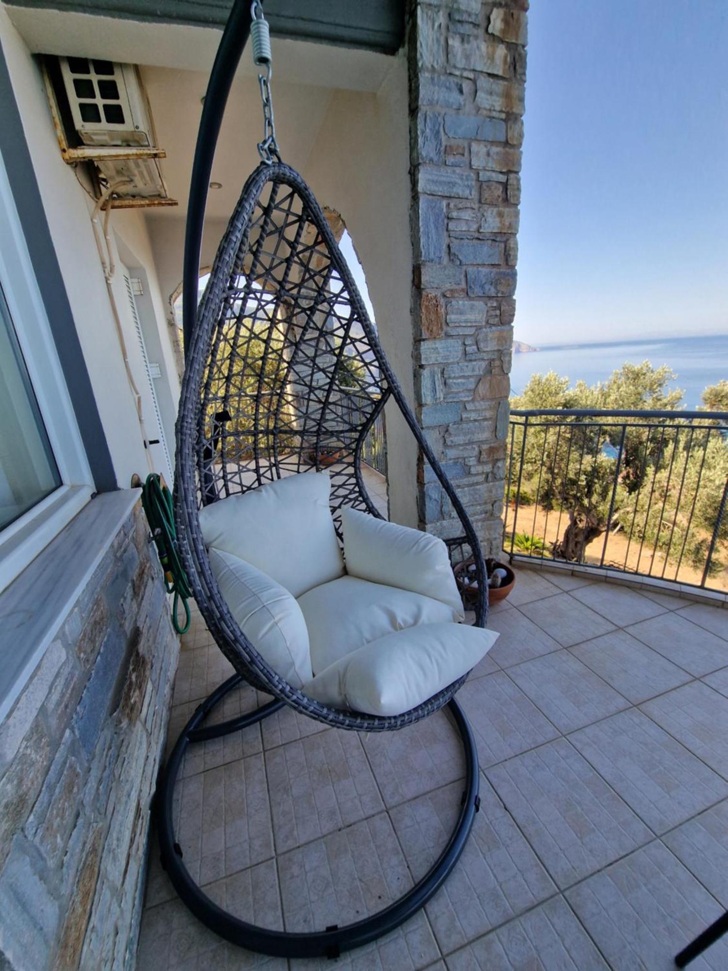 Villa Aegean Balcony Akhladherí Eksteriør billede