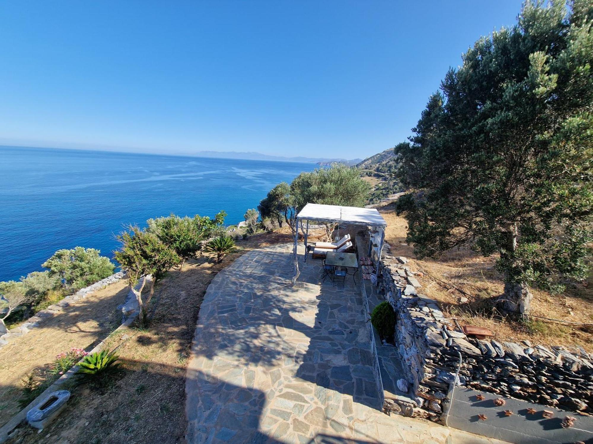 Villa Aegean Balcony Akhladherí Eksteriør billede