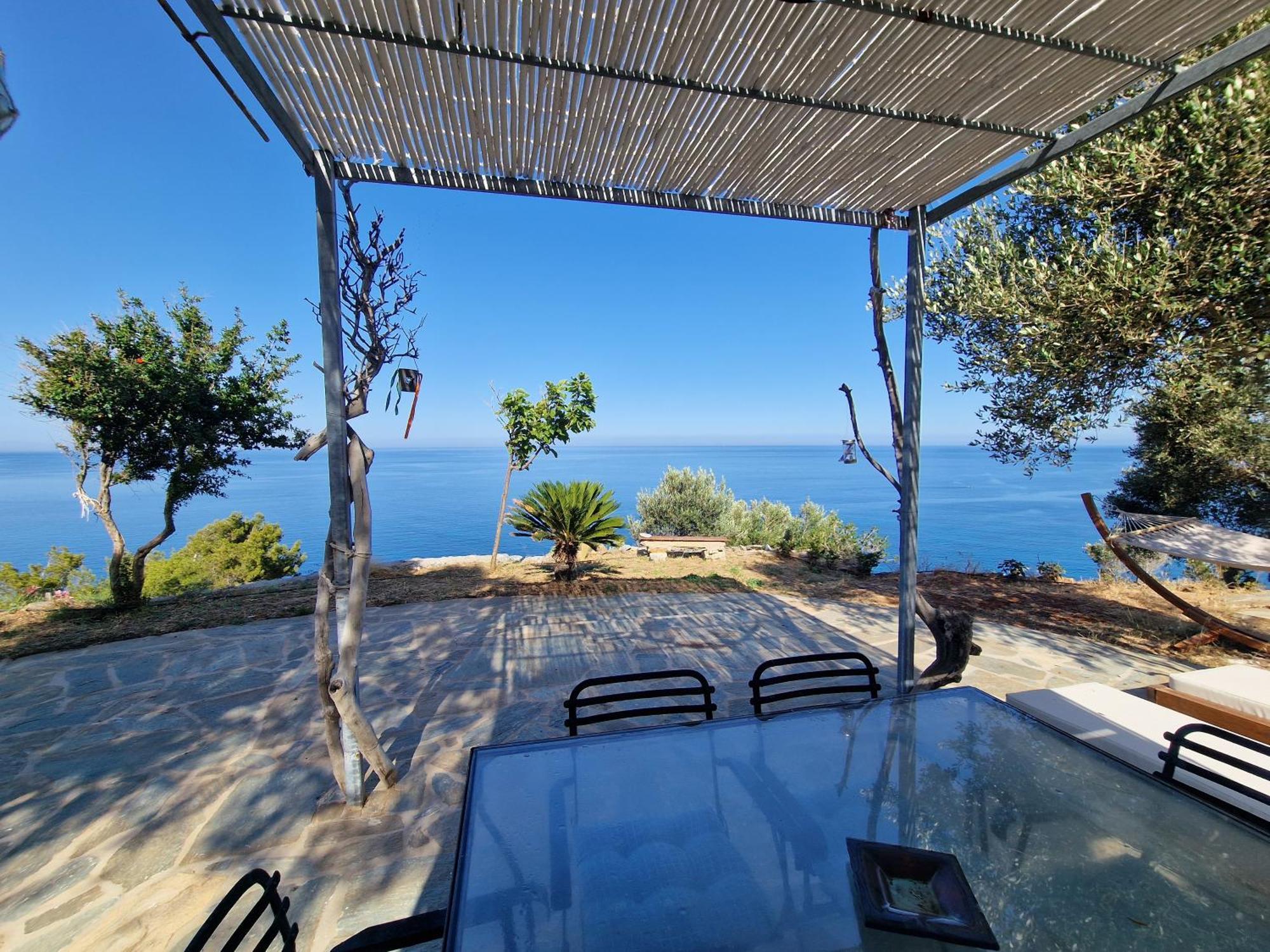 Villa Aegean Balcony Akhladherí Eksteriør billede