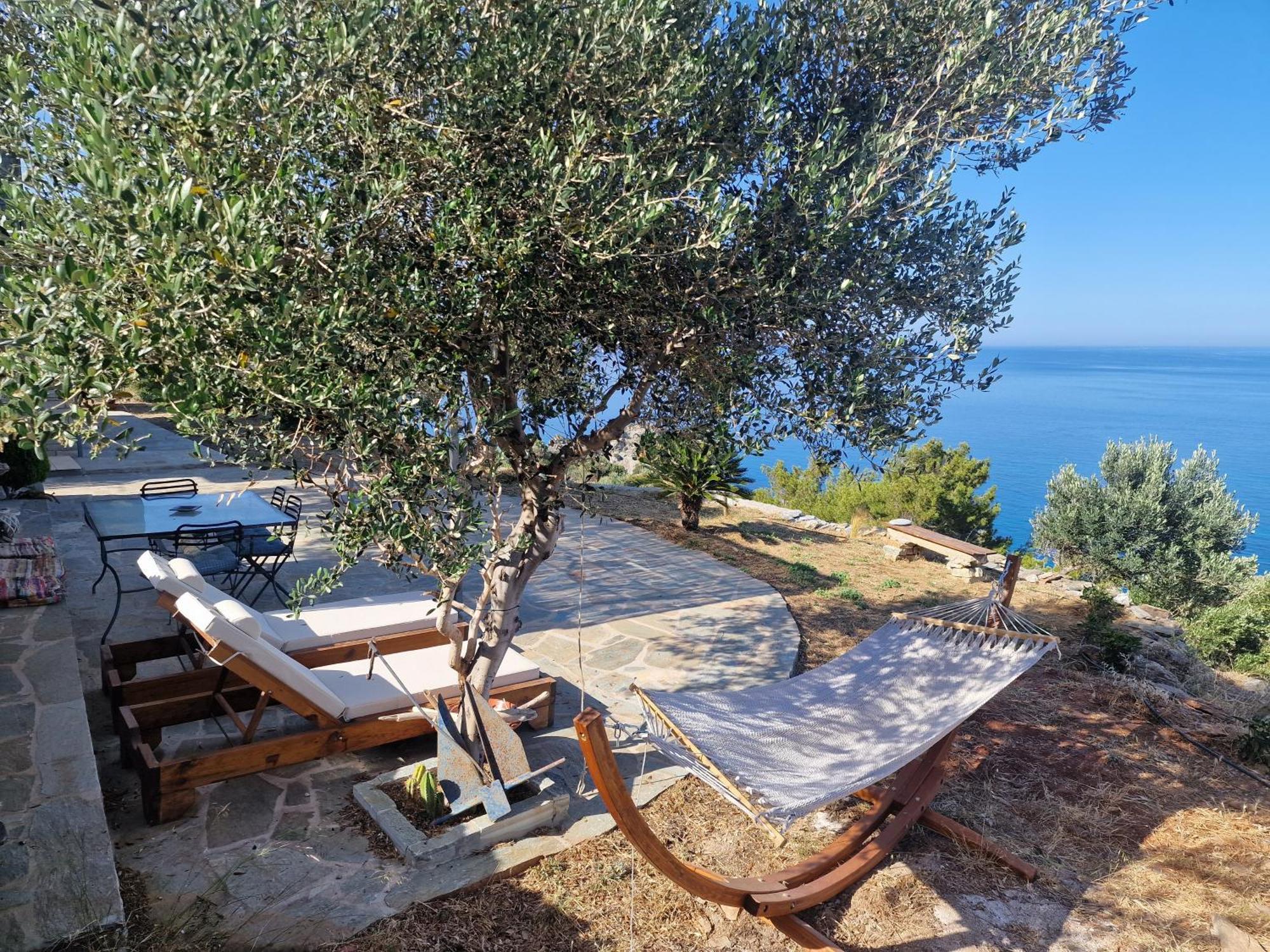 Villa Aegean Balcony Akhladherí Eksteriør billede
