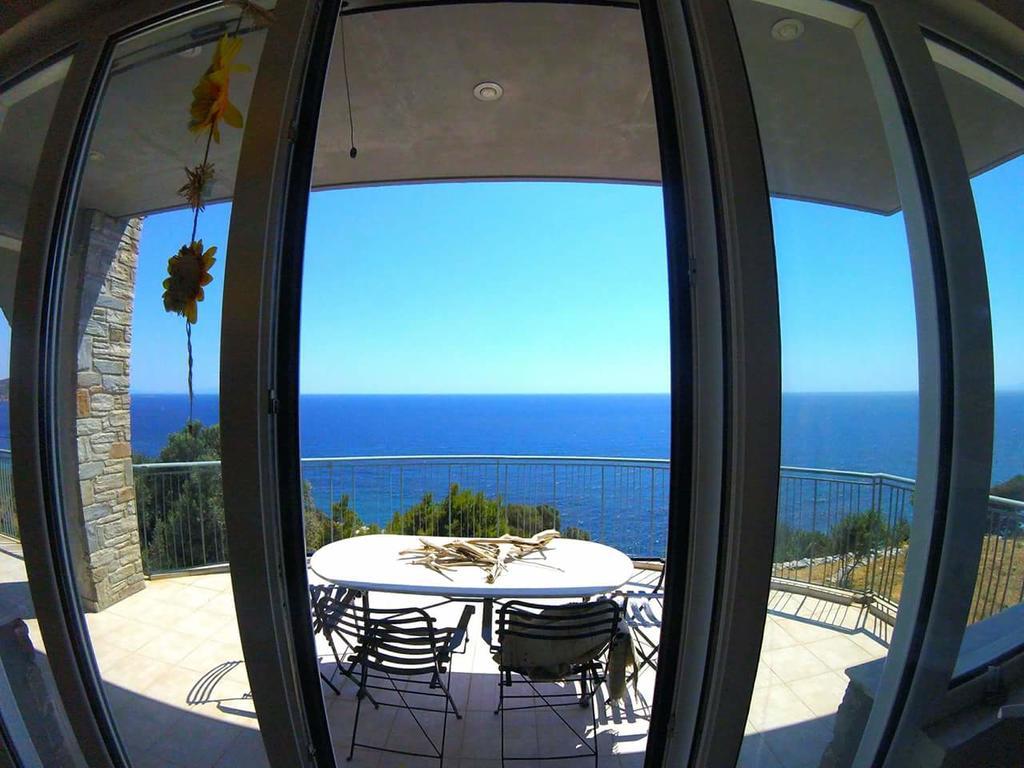 Villa Aegean Balcony Akhladherí Eksteriør billede